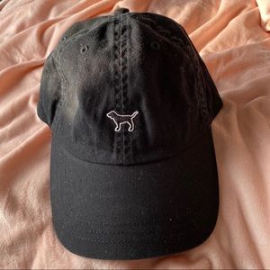 vs pink dog baseball cap